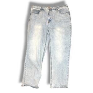 FRYE Vintage Straight Jeans | 16/34 Light Wash | Classic Everyday Denim